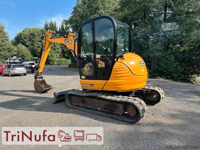 Minibagger JCB 8045 ZTS Minibagger|Schnellwechsler|Knickgelenk|