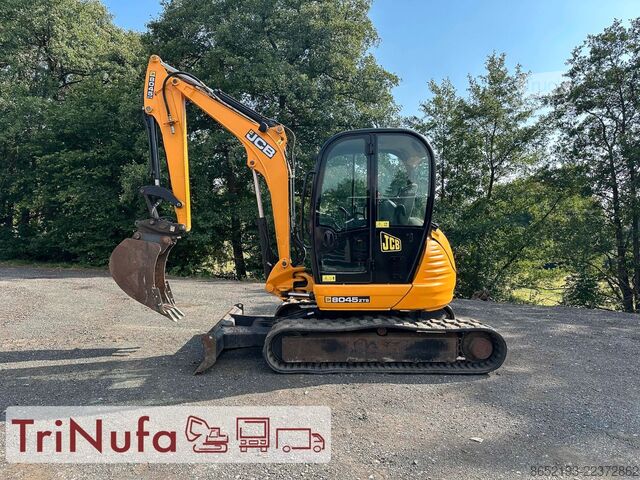 Minibagger JCB 8045 ZTS Minibagger|Schnellwechsler|Knickgelenk|