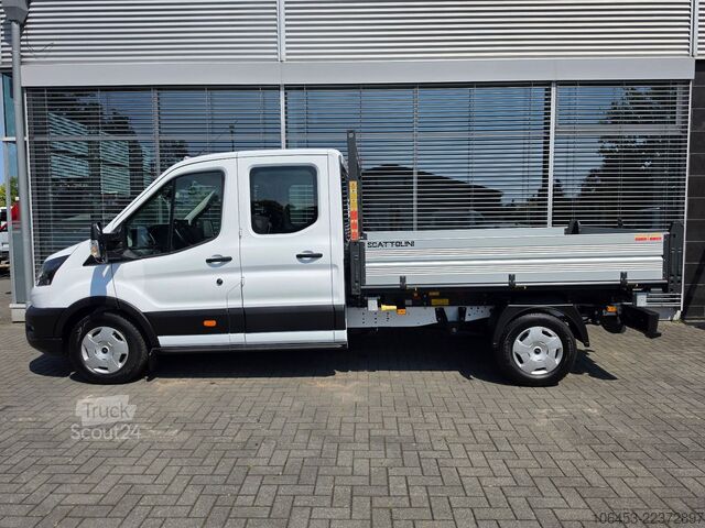 Φορτηγό ανατρεπόμενο βαν FORD Transit FT 350 Doka-Kipper Autom/Navi/AHK/7 Sitz