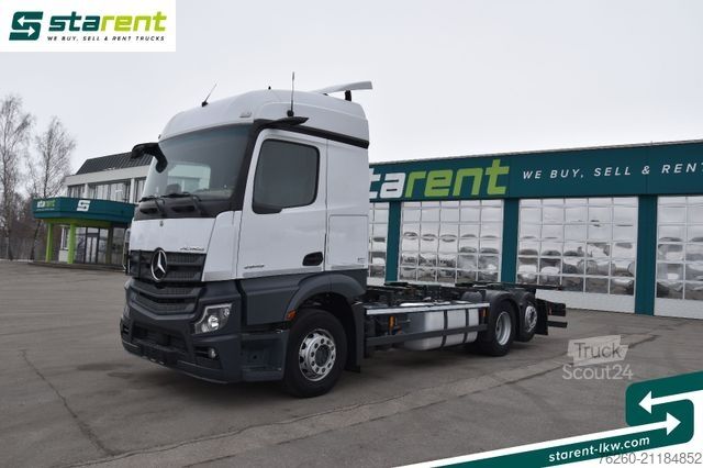 Výměnná nástavba nákladní vůz MERCEDES-BENZ Actros 2645L Retarder Mirror Cam NAVI Liftachse