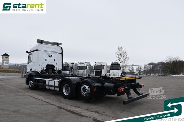 Výměnná nástavba nákladní vůz MERCEDES-BENZ Actros 2645L Retarder Mirror Cam NAVI Liftachse