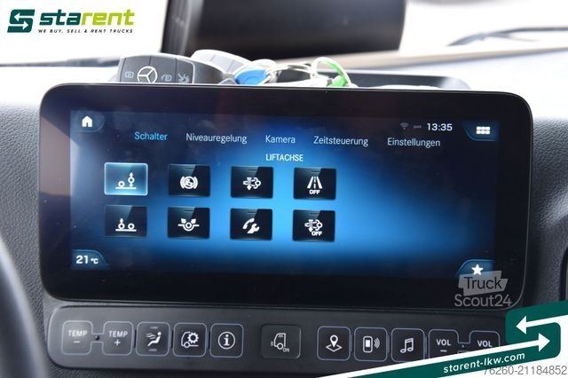 Výměnná nástavba nákladní vůz MERCEDES-BENZ Actros 2645L Retarder Mirror Cam NAVI Liftachse