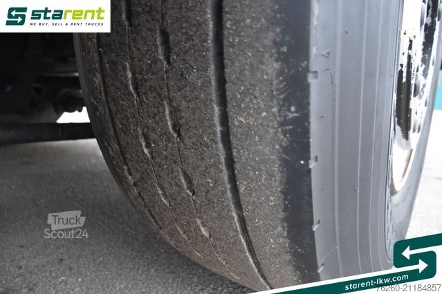 Autocarro con pianale e telone DAF XF 480 6x2 Planenaufbau LBW 1500Kg Standklima