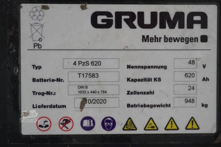  GRUMA 48 Volt 4 PzS 620 Ah