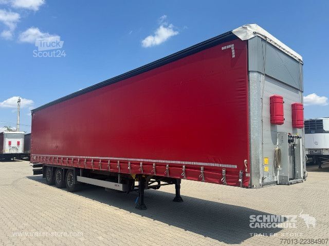 Отворено полуремарке с брезент Schmitz Cargobull Curtainsider Mega