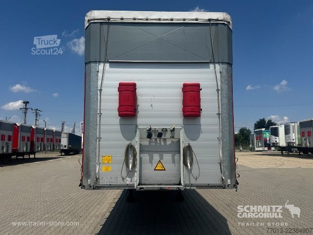 Отворено полуремарке с брезент Schmitz Cargobull Curtainsider Mega