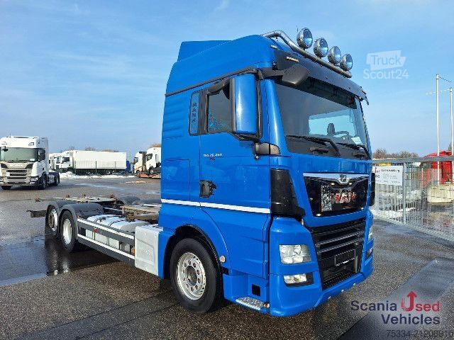Swap body truck MAN TGX 26.460LL Multiwechsler 2x AHK