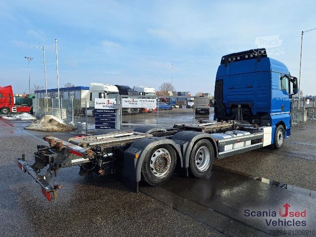 Swap body truck MAN TGX 26.460LL Multiwechsler 2x AHK
