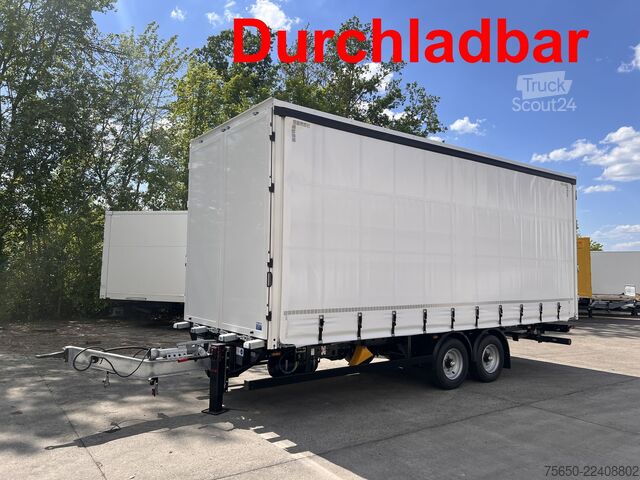 Otvorena prikolica sa ceradom Möslein TPW 105 D Schwebheim  Tandem- Planenanhänger Durchladen