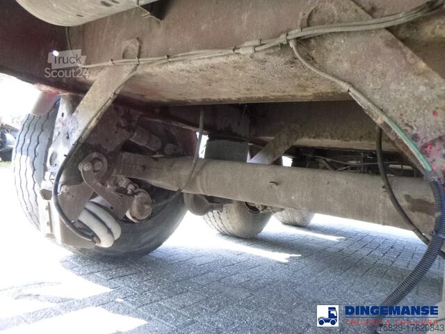 Teherautó Wilcox Tipper trailer alu 55 m3 + tarpaulin