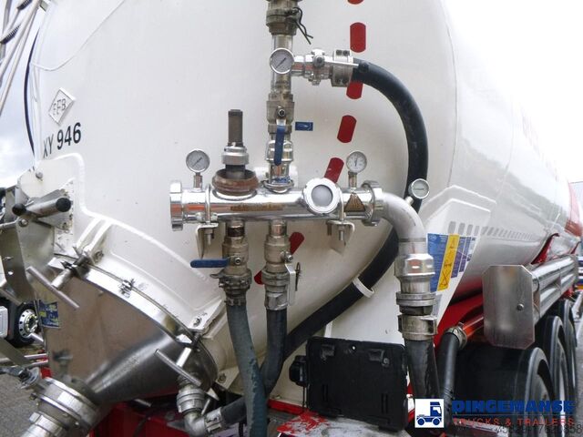 Silo Feldbinder Powder tank alu 60 m3 (tipping)