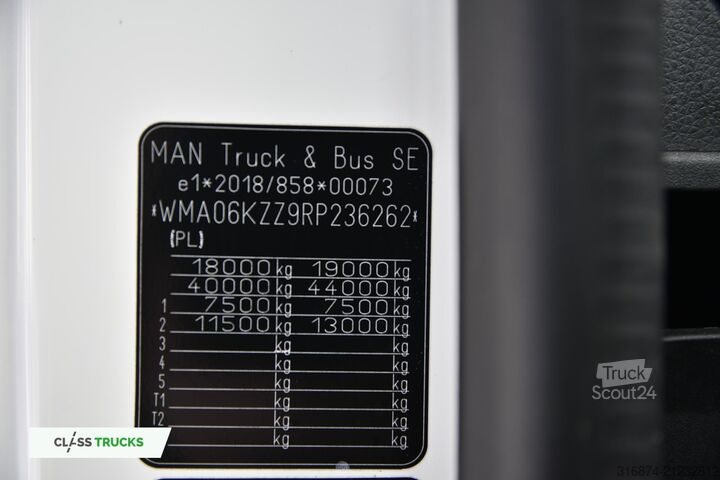 стандартний тягач MAN TGX 18.480 GX Cab, ACC
