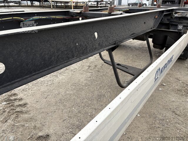 Değiştirilebilir şasili römork Krone Lafette Breitreifen 445 + langer Hub