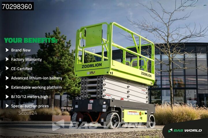 Construction lift Zoomlion ZS0812AC-Li 8 M - Garantía de fábrica - Certifi...