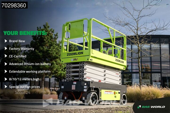 Construction lift Zoomlion ZS0812AC-Li 8 M - Garantía de fábrica - Certifi...