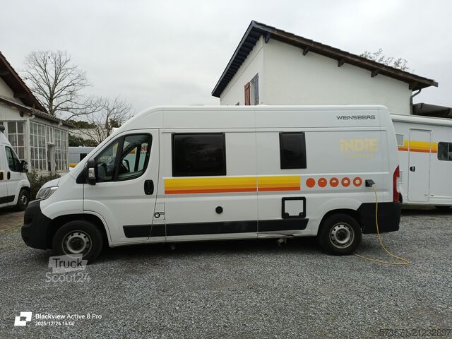 Campervan Fiat Ducato Weinsberg Carabus 600 K – 2023 – EURO 6 – Wenig km