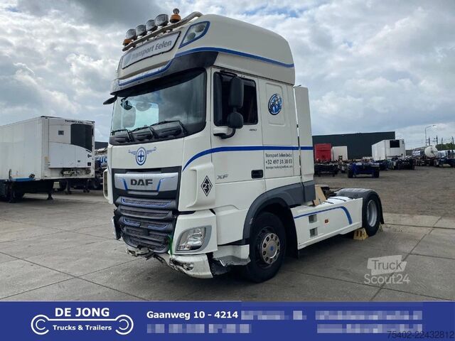 MTS standard DAF XF 106.480 SSC / Damaged / 2x Tank / Full Spoilers