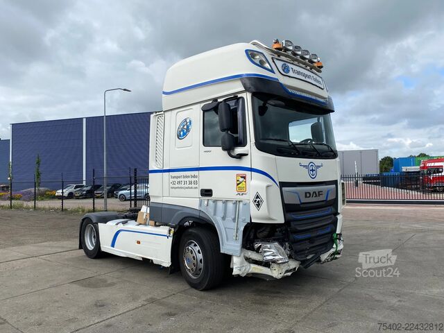 MTS standard DAF XF 106.480 SSC / Damaged / 2x Tank / Full Spoilers