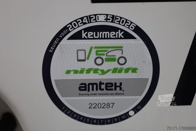 Съчленена телескопична работна платформа Niftylift HR21 HYBRIDE 4x4 MK2 Valid Inspection, Hybrid, 4x4