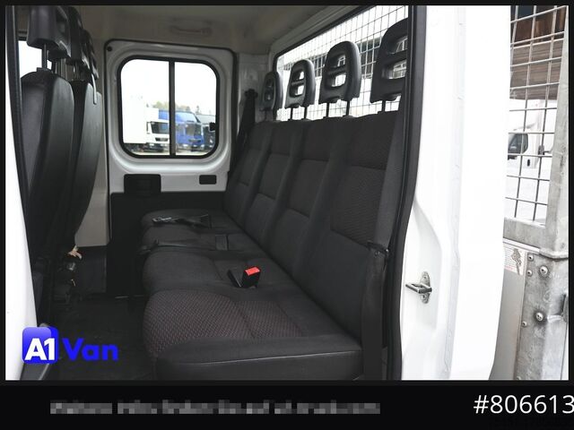 Kiepwagen bestelauto PEUGEOT Boxer Doka Kipper, AHK, Klima, Standheizung