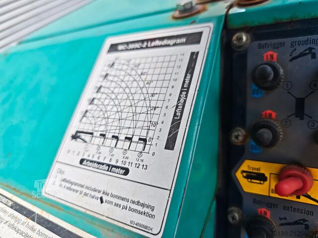 Minikraan Maeda MC 305 CRME 2CE