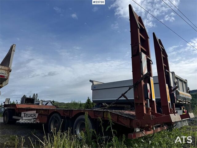 Carregador baixo NC Machinery Trailer with Hydraulic Ramps