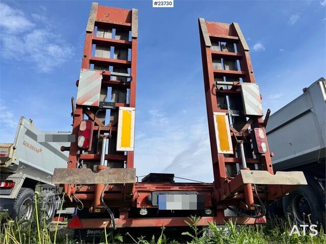 Carregador baixo NC Machinery Trailer with Hydraulic Ramps