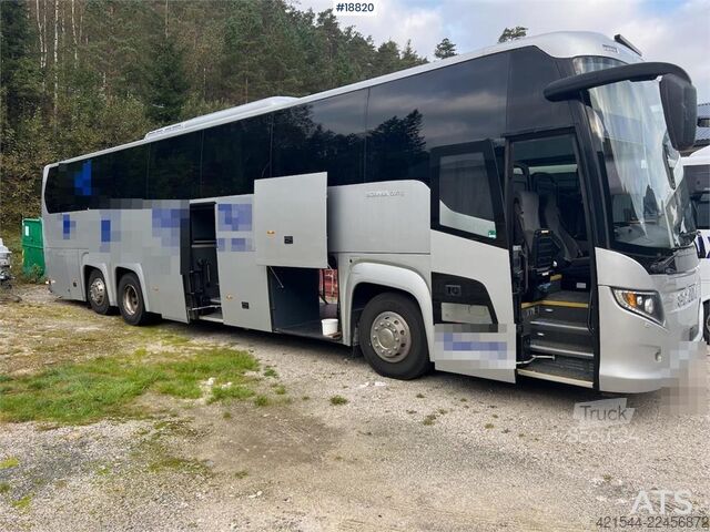 минибус Higer Scania touring HD 6x2 Tour bus w/ seating for 57+1