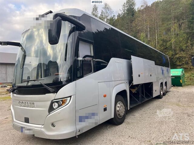 минибус Higer Scania touring HD 6x2 Tour bus w/ seating for 57+1