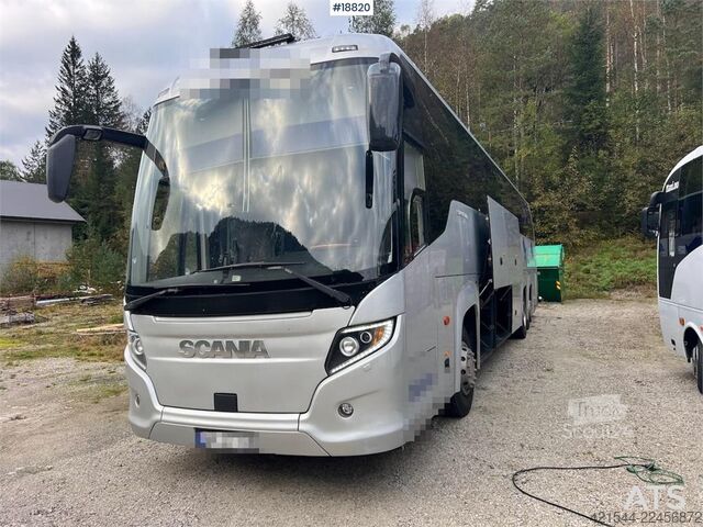 минибус Higer Scania touring HD 6x2 Tour bus w/ seating for 57+1