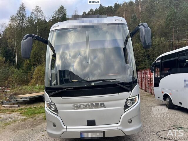 минибус Higer Scania touring HD 6x2 Tour bus w/ seating for 57+1