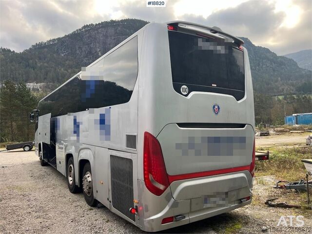 минибус Higer Scania touring HD 6x2 Tour bus w/ seating for 57+1