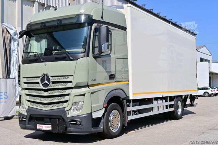 Camião de caixa fechada Mercedes-Benz Actros 1843  E6 LBW Retarder Scheckheft 2,75m AHK