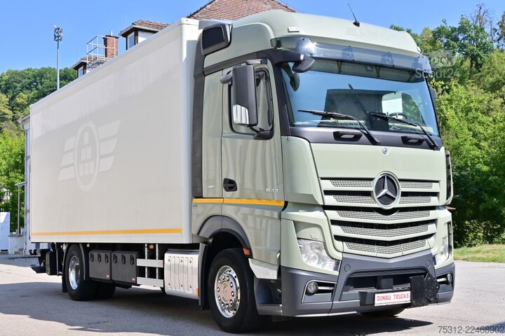 Camião de caixa fechada Mercedes-Benz Actros 1843  E6 LBW Retarder Scheckheft 2,75m AHK