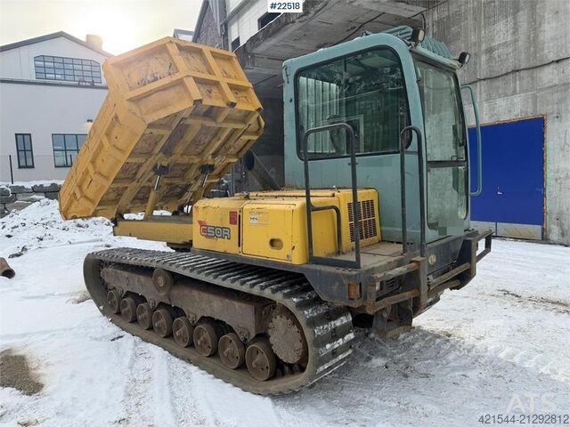 Dumper Yanmar C50R-3C tracked dumper with low hours and an extra