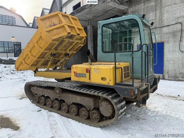 Dumper Yanmar C50R-3C tracked dumper with low hours and an extra