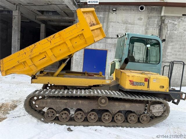 Dumper Yanmar C50R-3C tracked dumper with low hours and an extra