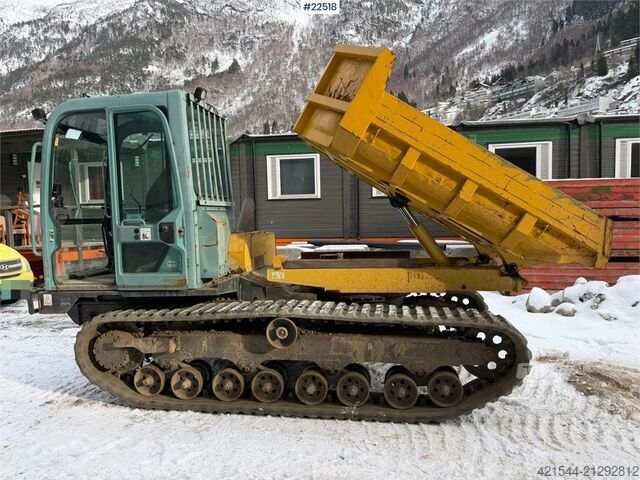 Camión volquete Yanmar C50R-3C tracked dumper with low hours and an extra