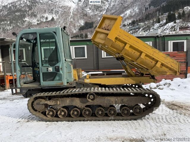 Camión volquete Yanmar C50R-3C tracked dumper with low hours and an extra