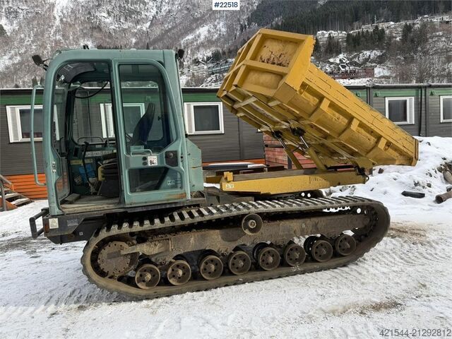 Camión volquete Yanmar C50R-3C tracked dumper with low hours and an extra