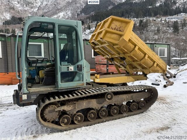Camión volquete Yanmar C50R-3C tracked dumper with low hours and an extra