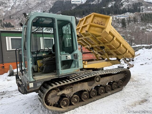 Camión volquete Yanmar C50R-3C tracked dumper with low hours and an extra