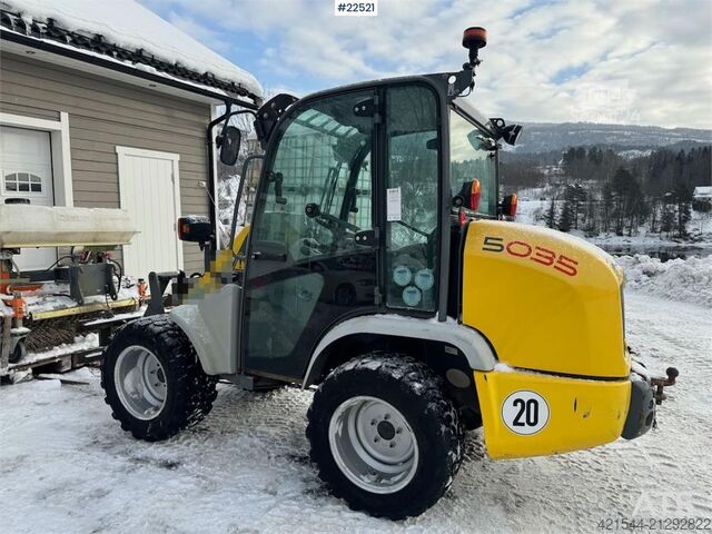 Yükleyici Kramer 5035 Wheel Loader with extensive equipment and hig