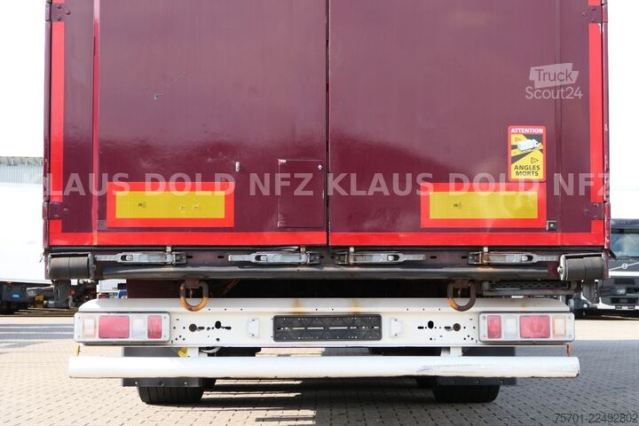 Open oplegger met zeil KRONE SD Pritsche Plane XL MegaLiner Edscha Bordwände
