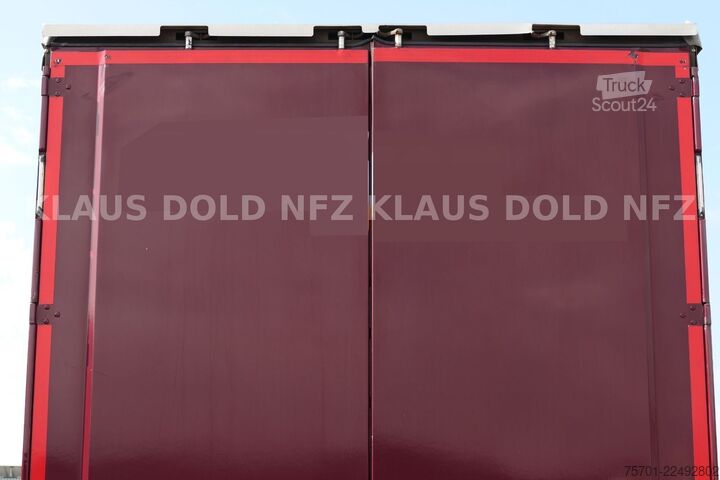 Open oplegger met zeil KRONE SD Pritsche Plane XL MegaLiner Edscha Bordwände