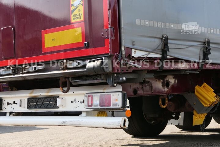 Open oplegger met zeil KRONE SD Pritsche Plane XL MegaLiner Edscha Bordwände