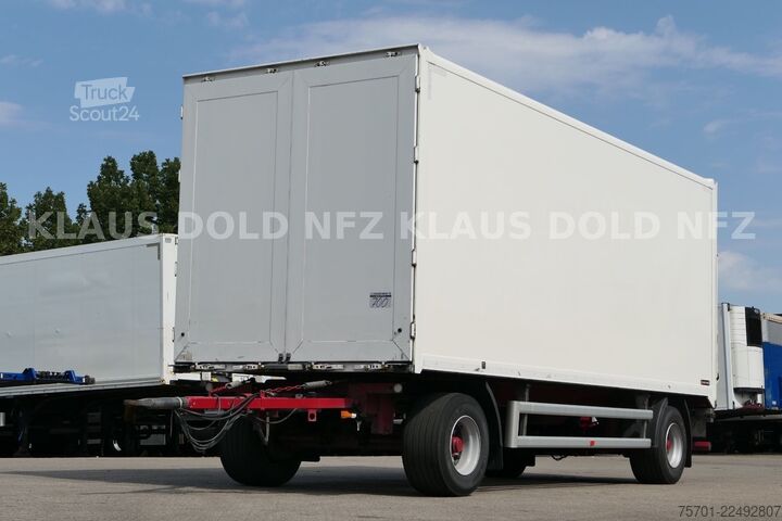 Koffer aanhanger SPIER AGL 290 Koffer 47m³ Durchladeeinrichtung LBW
