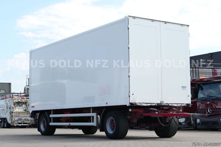 Koffer aanhanger SPIER AGL 290 Koffer 47m³ Durchladeeinrichtung LBW