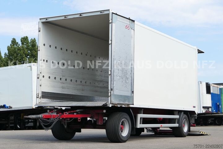 Koffer aanhanger SPIER AGL 290 Koffer 47m³ Durchladeeinrichtung LBW