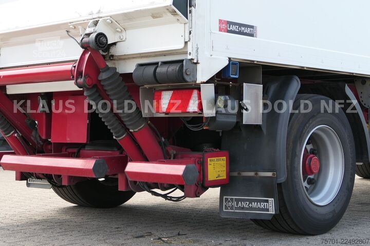 Koffer aanhanger SPIER AGL 290 Koffer 47m³ Durchladeeinrichtung LBW